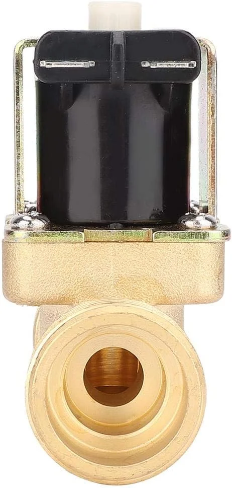 شیر برقی، شیر برقی برنجی نرمال باز G3/4 اینچ، شیر الکترومغناطیسی آب، سوئیچ ورودی آب، نصب آسان (DC12V)