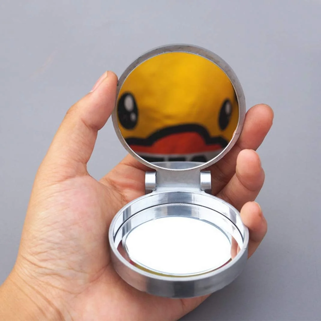 iSuperb بسته 40 عددی آینه کوچک قابل حمل برای آینه دو طرفه جمع و جور DIY برای کیف دستی و مسافرت