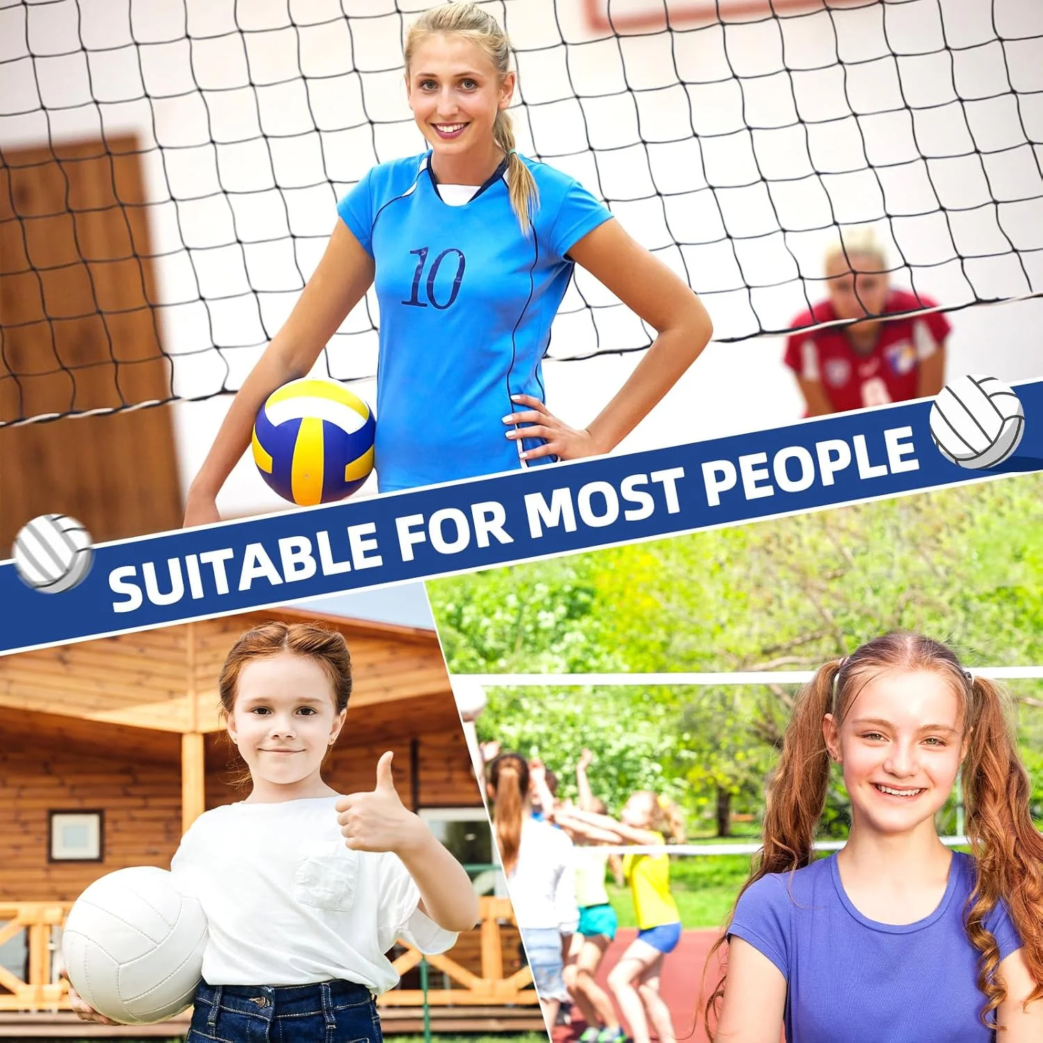 آینه جیبی قابل حمل Huwena، 36 عددی، شیشه ای، 7 سانتی متر، آینه کوچک جمع و جور دستی گرد، آینه مینی آرایشی برای زنان، دختران، مسافرت، کیف شخصی، هدیه، استفاده روزانه (والیبال)