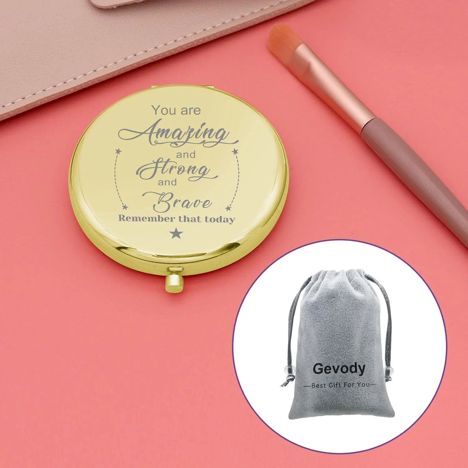 آینه جیبی الهام بخش برای دختران، هدیه ای تشویقی برای دوست، دختر، نوه، دوست دختر، خواهر، همسر، بهترین دوست، همکار، هدیه تشکر، آینه آرایشی شخصی، هدیه کریسمس و تولد آینه جیبی الهام بخش برای دختران، هدیه ای تشویقی برای دوست، دختر، نوه، دوست دختر، خواهر، همسر، بهترین دوست، همکار، هدیه تشکر، آینه آرایشی شخصی، هدیه کریسمس و تولد