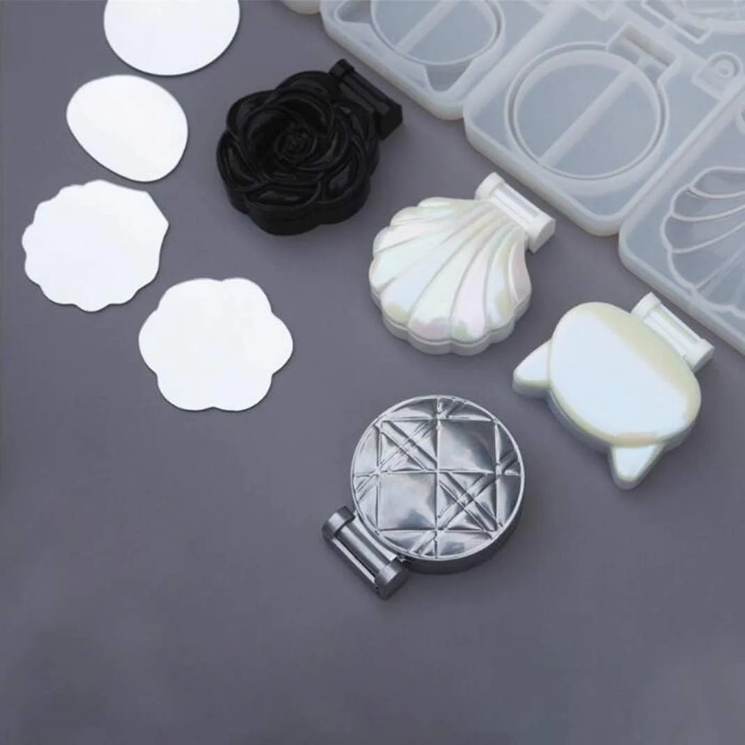 iSuperb بسته 40 عددی آینه کوچک قابل حمل برای آینه دو طرفه جمع و جور DIY برای کیف دستی و مسافرت