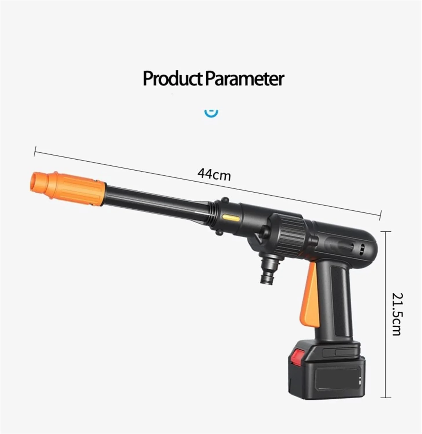 تفنگ آب پاش فشار قوی HAIRA، تفنگ آب پاش 21 ولت، تفنگ آب پاش برقی دستی، دستگاه شستشوی قابل حمل خودرو، پمپ کارواش، شوینده فشار قوی، مراقبت از خودرو برای شستشوی خودرو در منزل/تجهیزات فضای باز