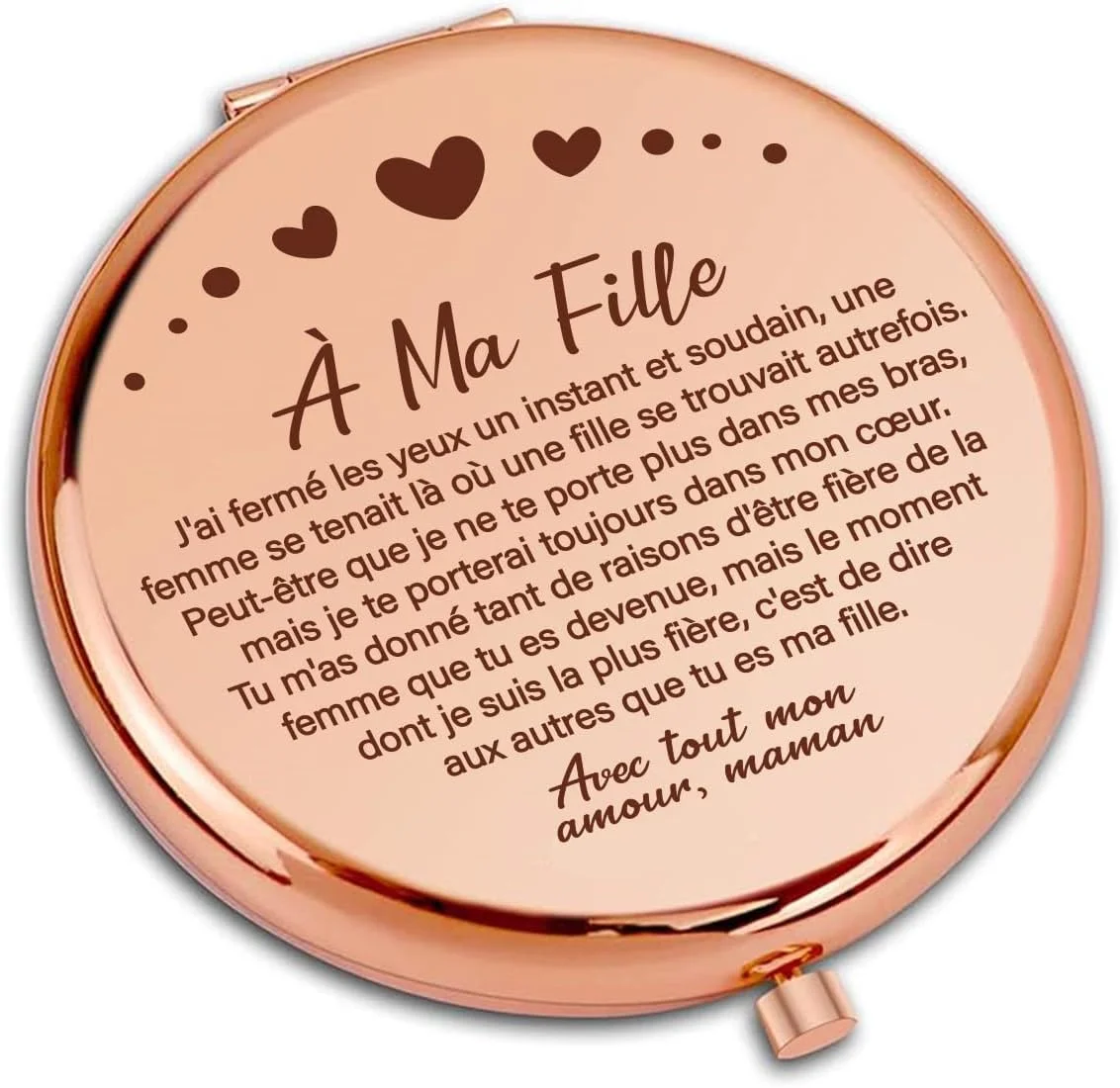 هدیه دخترانه، آینه جیبی ظریف، هدیه تولد، ایده هدیه، هدیه تولد فارغ التحصیلی برای دختران، هدیه برای دختر 18 ساله، هدیه عروسی، هدیه برای دختران، کریسمس روز ولنتاین