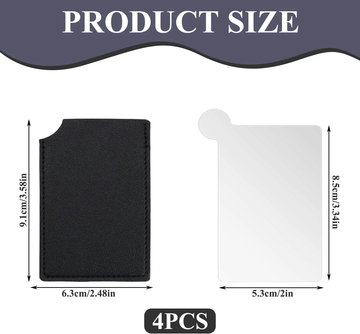 آینه جیبی استیل Graplan، بسته 4 عددی، آینه کوچک ساخته شده از فلز صیقلی، آینه مسافرتی، آینه کوچک فوق العاده نازک، آینه کوچک با پوشش محافظ، آینه مینی برای استفاده در سفر آینه جیبی استیل Graplan، بسته 4 عددی، آینه کوچک ساخته شده از فلز صیقلی، آینه مسافرتی، آینه کوچک فوق العاده نازک، آینه کوچک با پوشش محافظ، آینه مینی برای استفاده در سفر