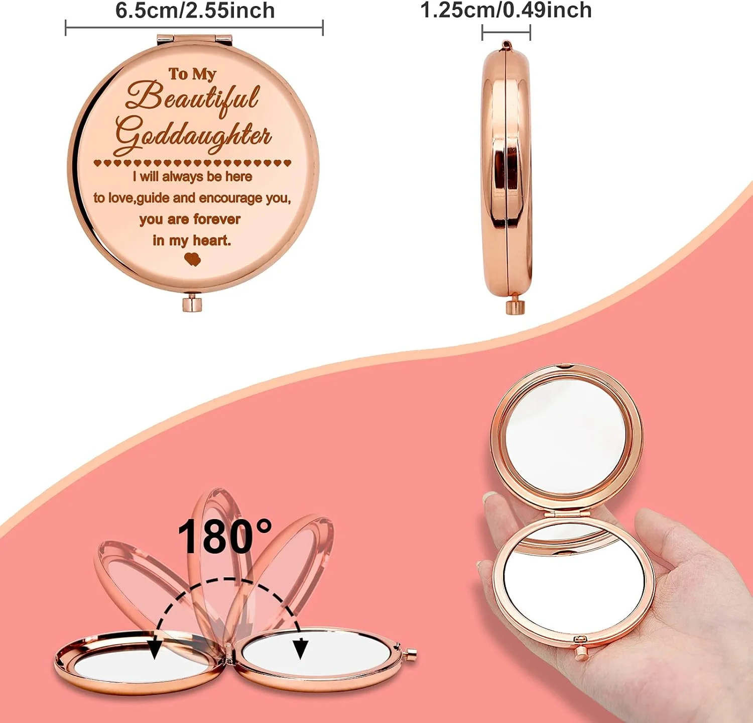 هدیه برای دخترخوانده از طرف مادرخوانده، هدیه تولد الهام بخش برای او، آینه آرایشی جمع و جور، هدیه مسیحی به دخترخوانده ام، آینه آرایشی جیبی، هدیه عروسی، هدیه فارغ التحصیلی، آینه آرایشی مسافرتی هدیه برای دخترخوانده از طرف مادرخوانده، هدیه تولد الهام بخش برای او، آینه آرایشی جمع و جور، هدیه مسیحی به دخترخوانده ام، آینه آرایشی جیبی، هدیه عروسی، هدیه فارغ التحصیلی، آینه آرایشی مسافرتی