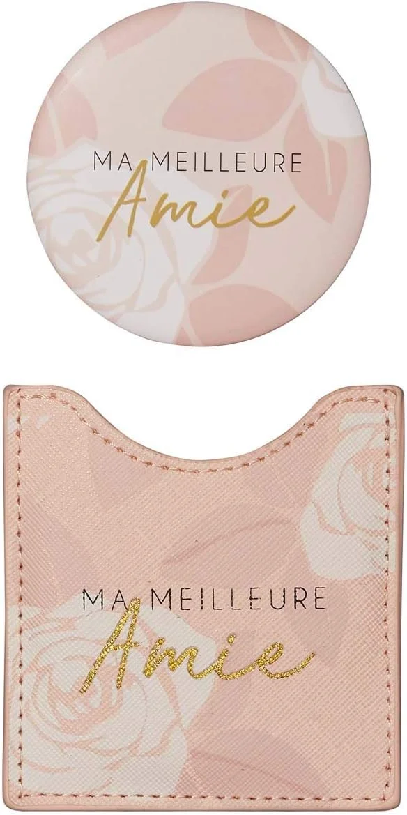 DRAEGER PARIS 1886 – آینه بهترین دوست من – آینه جیبی گرد برای همراه داشتن در همه جا، مناسبت ها – ابعاد 8.5 سانتی متر در 8 سانتی متر