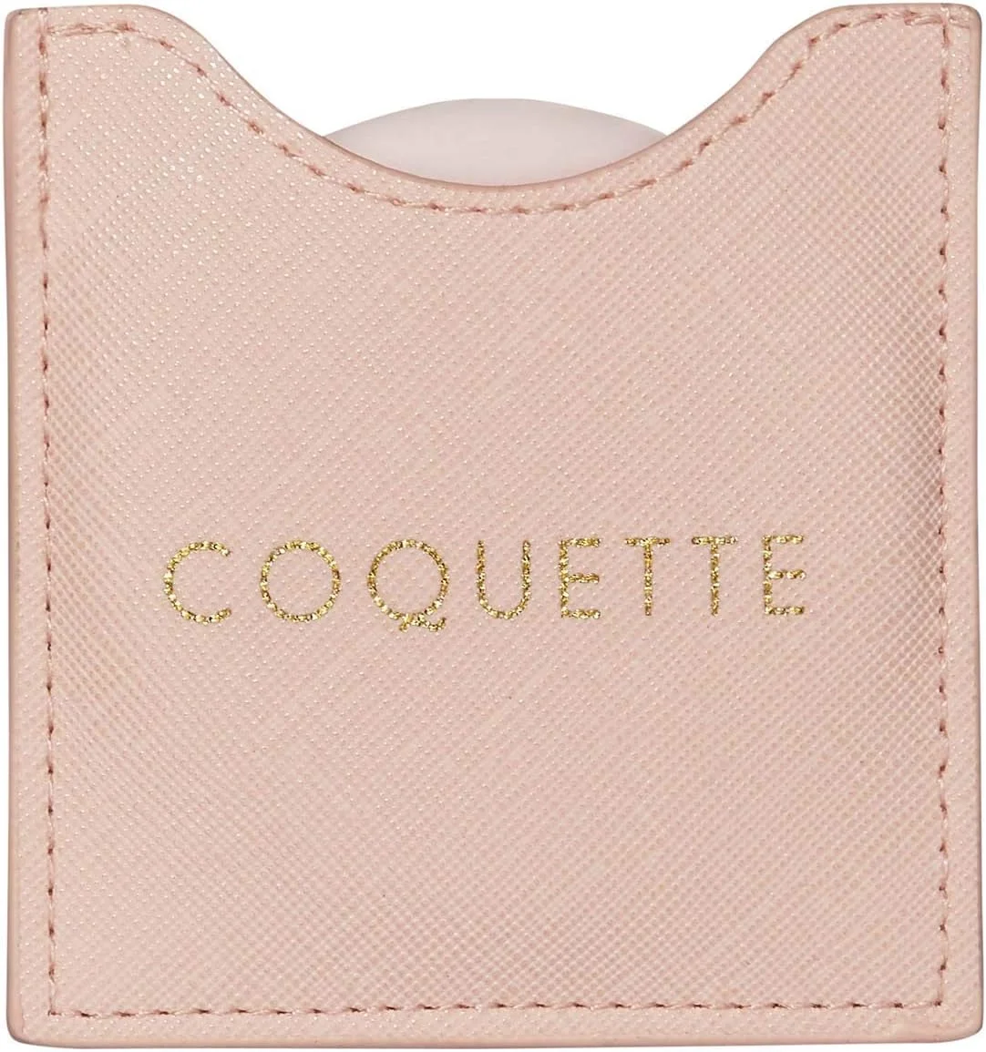 دراگر پاریس 1886 - آینه آرایشی - آینه جیبی گرد برای استفاده در هر مکان و هر مناسبت - ابعاد 8.5 سانتی متر در 8 سانتی متر