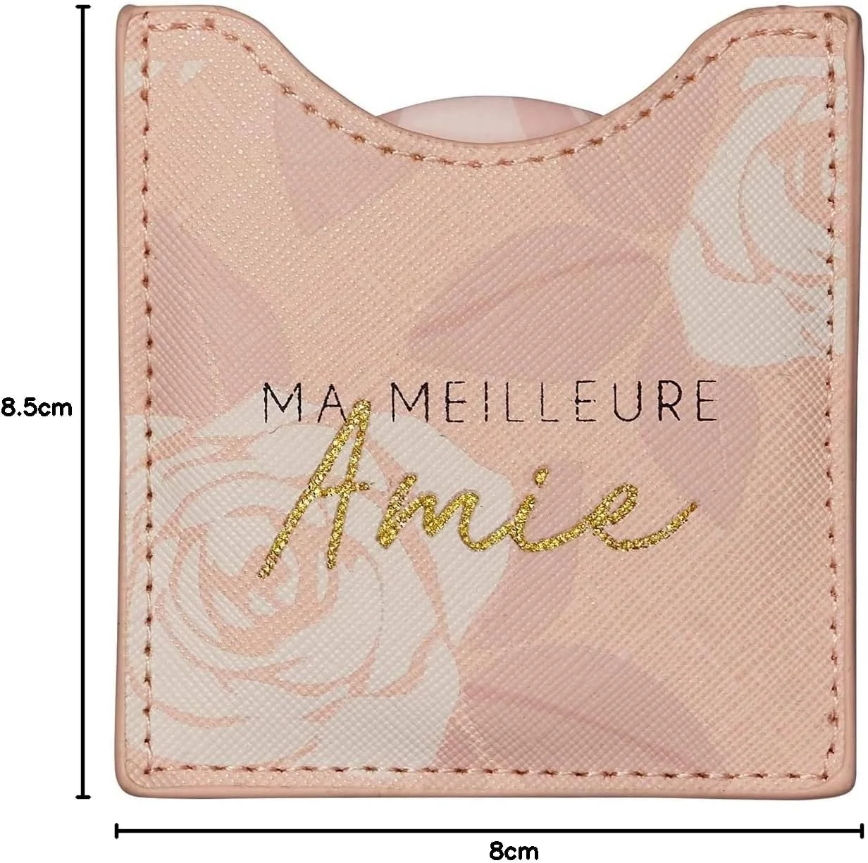 DRAEGER PARIS 1886 – آینه بهترین دوست من – آینه جیبی گرد برای همراه داشتن در همه جا، مناسبت ها – ابعاد 8.5 سانتی متر در 8 سانتی متر