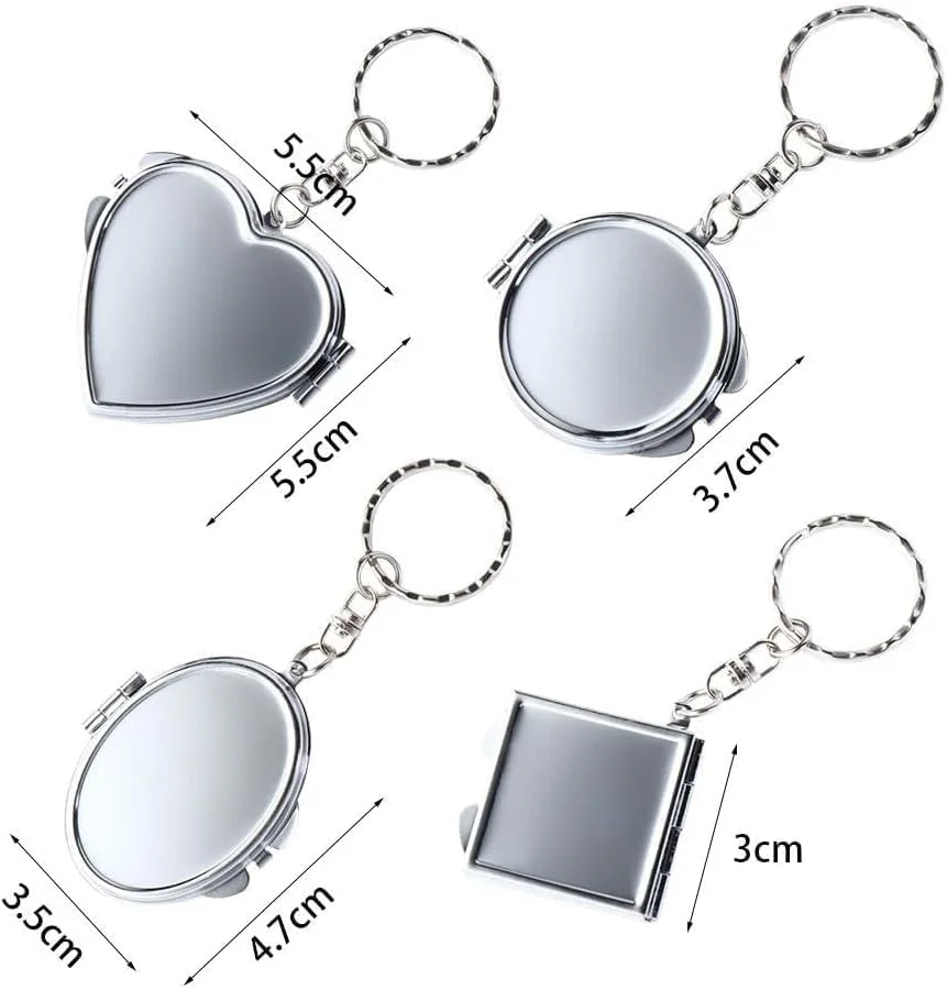 آینه تاشو فلزی نقره ای مربعی قابل حمل انیولیدیمک، آینه آرایشی گرد، مربعی، قلبی شکل، آینه جیبی مسافرتی جمع و جور با جاکلیدی، آینه های جمع و جور و مسافرتی، جاکلیدی ماشین آینه تاشو فلزی نقره ای مربعی قابل حمل انیولیدیمک، آینه آرایشی گرد، مربعی، قلبی شکل، آینه جیبی مسافرتی جمع و جور با جاکلیدی، آینه های جمع و جور و مسافرتی، جاکلیدی ماشین