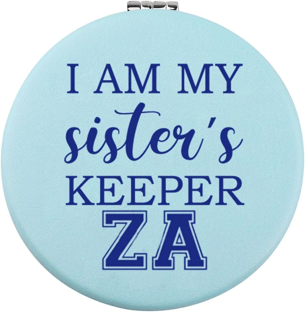 آینه آرایشی CHOORO Z Amicae، هدیه ای الهام گرفته از انجمن خواهرانه، آینه جیبی (Z Amicae -M)