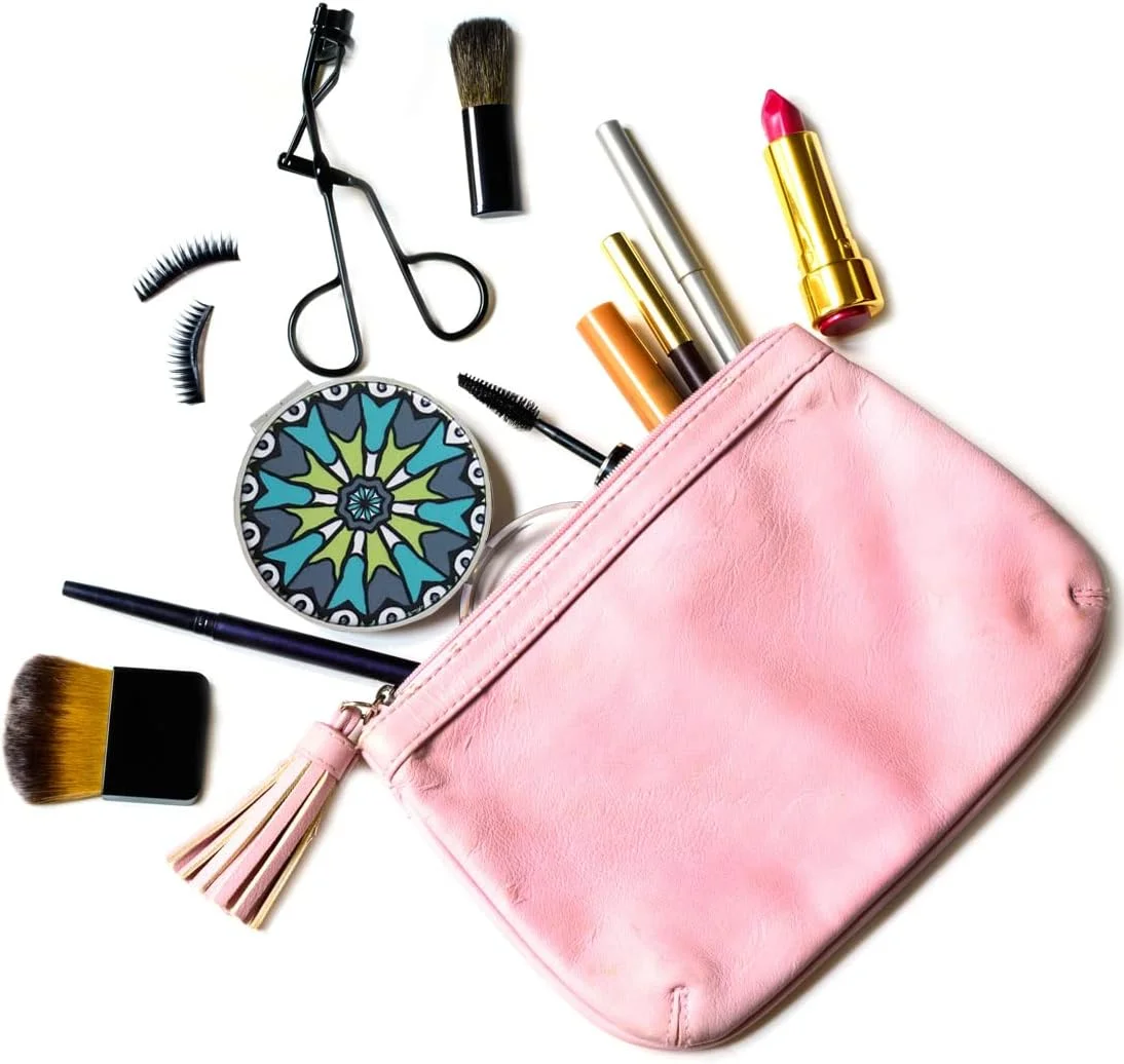 آینه جیبی فشرده CigyYogy با طرح های ماندالای برجسته ترکیبی، آینه آرایشی دستی بزرگنمایی شده مسافرتی کوچک تاشو قابل حمل - هدیه برای زنان دختران خانم ها آقایان بسته 6 عددی آینه جیبی فشرده CigyYogy با طرح های ماندالای برجسته ترکیبی، آینه آرایشی دستی بزرگنمایی شده مسافرتی کوچک تاشو قابل حمل - هدیه برای زنان دختران خانم ها آقایان بسته 6 عددی