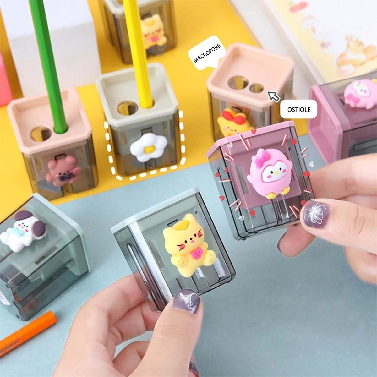 دو عدد تراش مداد، تراش خط لب، مداد تراشیده شده، مداد کودکانه، لوازم اداری، لوازم مدرسه، هدایای هالووین مدرسه، هدایای کریسمس (شیائوبای) (پروانه) دو عدد تراش مداد، تراش خط لب، مداد تراشیده شده، مداد کودکانه، لوازم اداری، لوازم مدرسه، هدایای هالووین مدرسه، هدایای کریسمس (شیائوبای) (پروانه)