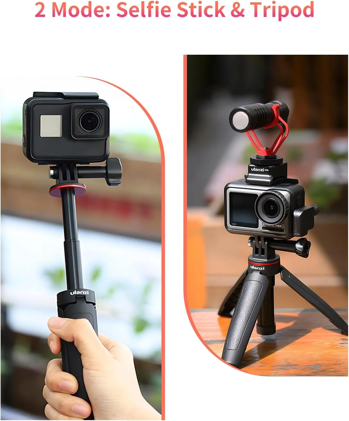 چوب سلفی تلسکوپی ULANZI Select برای Gopro، پایه سه پایه چوب سلفی قابل حمل برای Gopro Hero 8/7/6/5 Black/Gopro Max DJI Osmo Action Insta 360 Action Camera Accessory Kits چوب سلفی تلسکوپی ULANZI Select برای Gopro، پایه سه پایه چوب سلفی قابل حمل برای Gopro Hero 8/7/6/5 Black/Gopro Max DJI Osmo Action Insta 360 Action Camera Accessory Kits