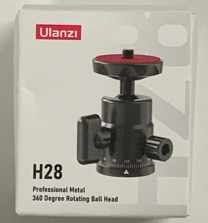 مینی هد توپی ULANZI H28، هد سه پایه پانوراما + آداپتور نصب دوگانه کفشک دار دوربین DSLR، لوازم جانبی اتصال عکاسی برای دوربین های اکشن، تلفن هوشمند، نور، میکروفون، بارگیری 2.5 کیلوگرم مینی هد توپی ULANZI H28، هد سه پایه پانوراما + آداپتور نصب دوگانه کفشک دار دوربین DSLR، لوازم جانبی اتصال عکاسی برای دوربین های اکشن، تلفن هوشمند، نور، میکروفون، بارگیری 2.5 کیلوگرم