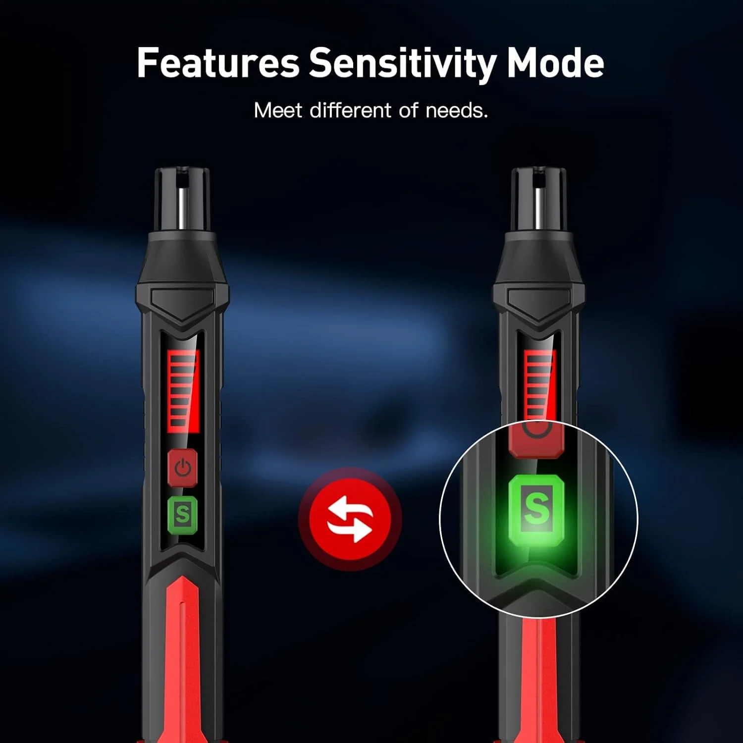 دستگاه تشخیص نشت گاز پروپان MAKINGTEC برای خانه و RV، ردیاب قابل حمل گاز طبیعی با آلارم صوتی و LED، دقت بالا، تغذیه با باتری، ابزار آنالیز کننده و اندازه گیری گاز قابل اشتعال نوع قلم جیبی دستگاه تشخیص نشت گاز پروپان MAKINGTEC برای خانه و RV، ردیاب قابل حمل گاز طبیعی با آلارم صوتی و LED، دقت بالا، تغذیه با باتری، ابزار آنالیز کننده و اندازه گیری گاز قابل اشتعال نوع قلم جیبی