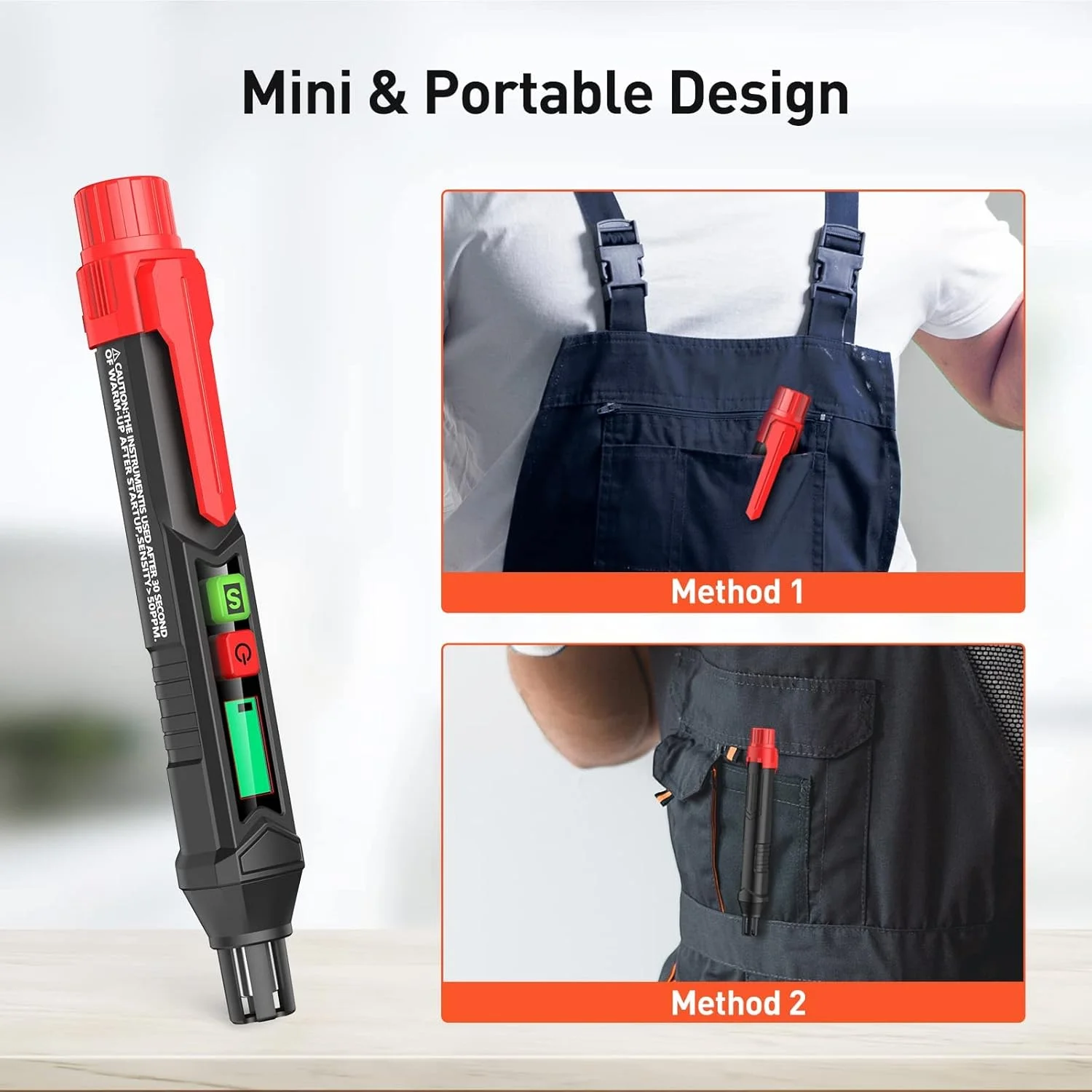 دستگاه تشخیص نشت گاز پروپان MAKINGTEC برای خانه و RV، ردیاب قابل حمل گاز طبیعی با آلارم صوتی و LED، دقت بالا، تغذیه با باتری، ابزار آنالیز کننده و اندازه گیری گاز قابل اشتعال نوع قلم جیبی دستگاه تشخیص نشت گاز پروپان MAKINGTEC برای خانه و RV، ردیاب قابل حمل گاز طبیعی با آلارم صوتی و LED، دقت بالا، تغذیه با باتری، ابزار آنالیز کننده و اندازه گیری گاز قابل اشتعال نوع قلم جیبی