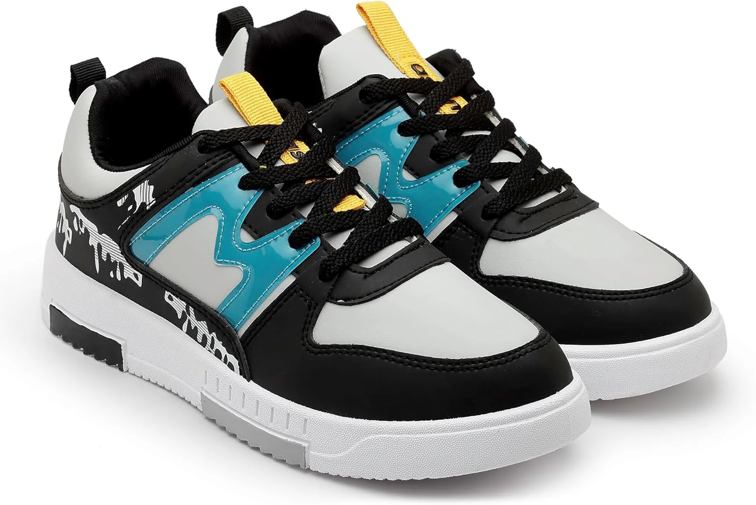 کفش کتانی سفید مردانه ASIAN مدل TARZAN-03، ساق بلند، مناسب پیاده روی و باشگاه، سبک وزن، پرش اضافی، بند دار