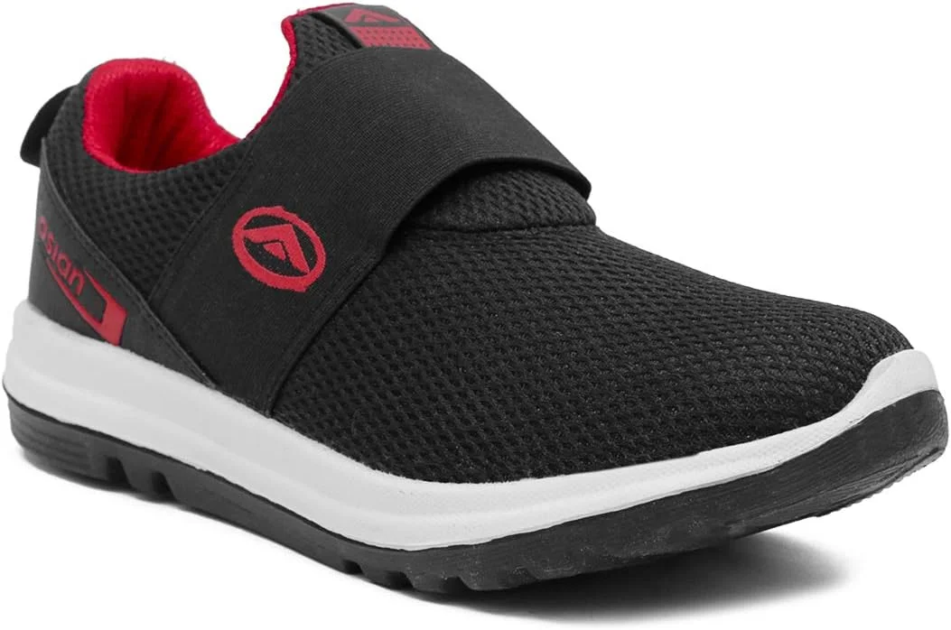 ASIAN Men's PRIME-01 Sports Walking,Running,Gym Shoes with Eva Sole Extra Jump Lightweight Casual Slip-On Sneaker Shoes for Men's & Boy's