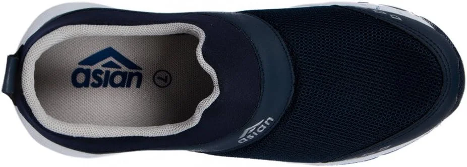 کفش های دویدن سرمه ای ASIAN F-04، کفش های ورزشی، کفش های تمرینی، کفش های پیاده روی، کفش های ورزشی مردانه سایز 8 انگلیس