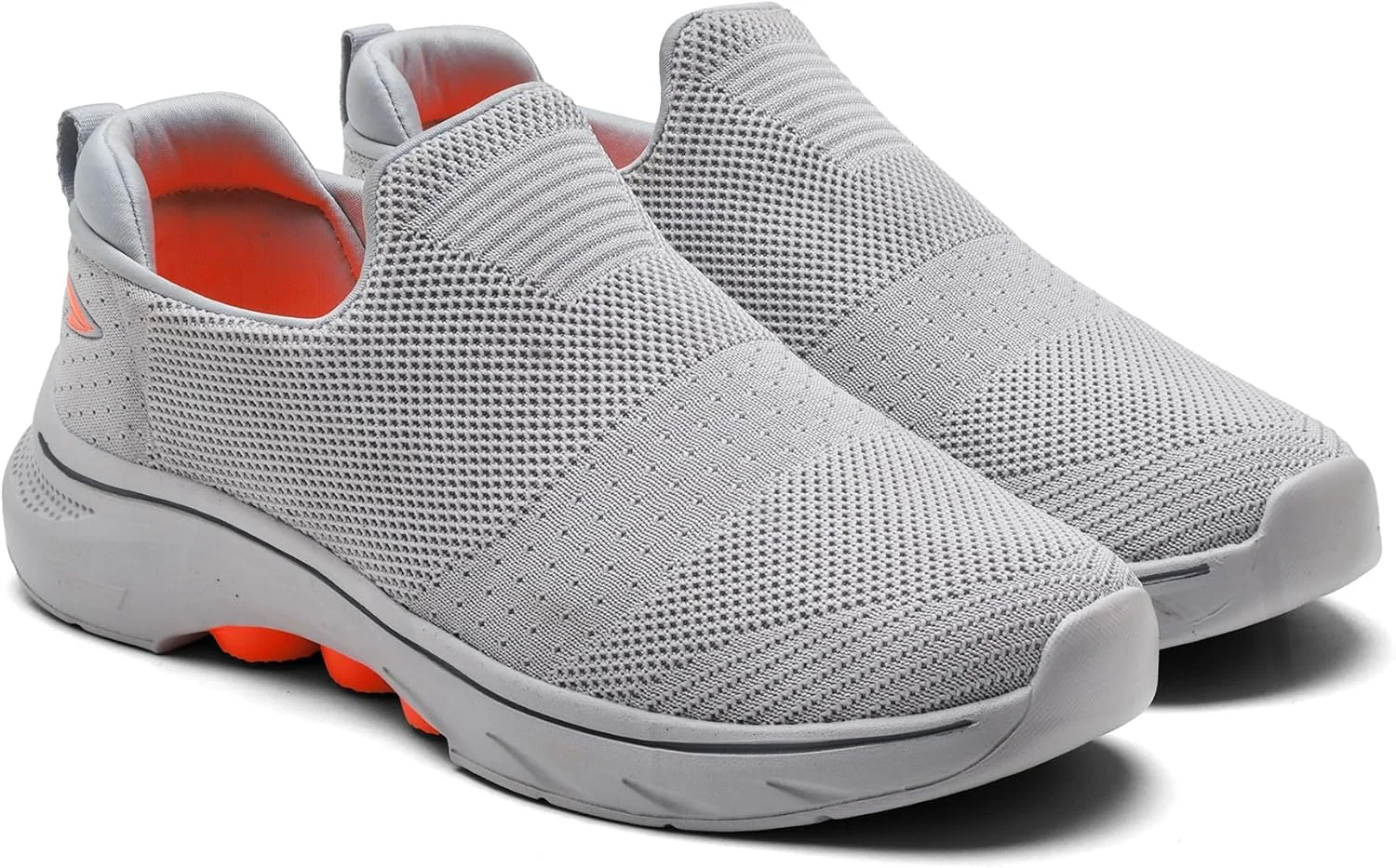 کفش ورزشی پیاده روی و باشگاه مردانه ASIAN، سبک وزن با حداکثر بالشتک اضافی | کفی مموری فوم مدل Superwalk-08 خاکستری