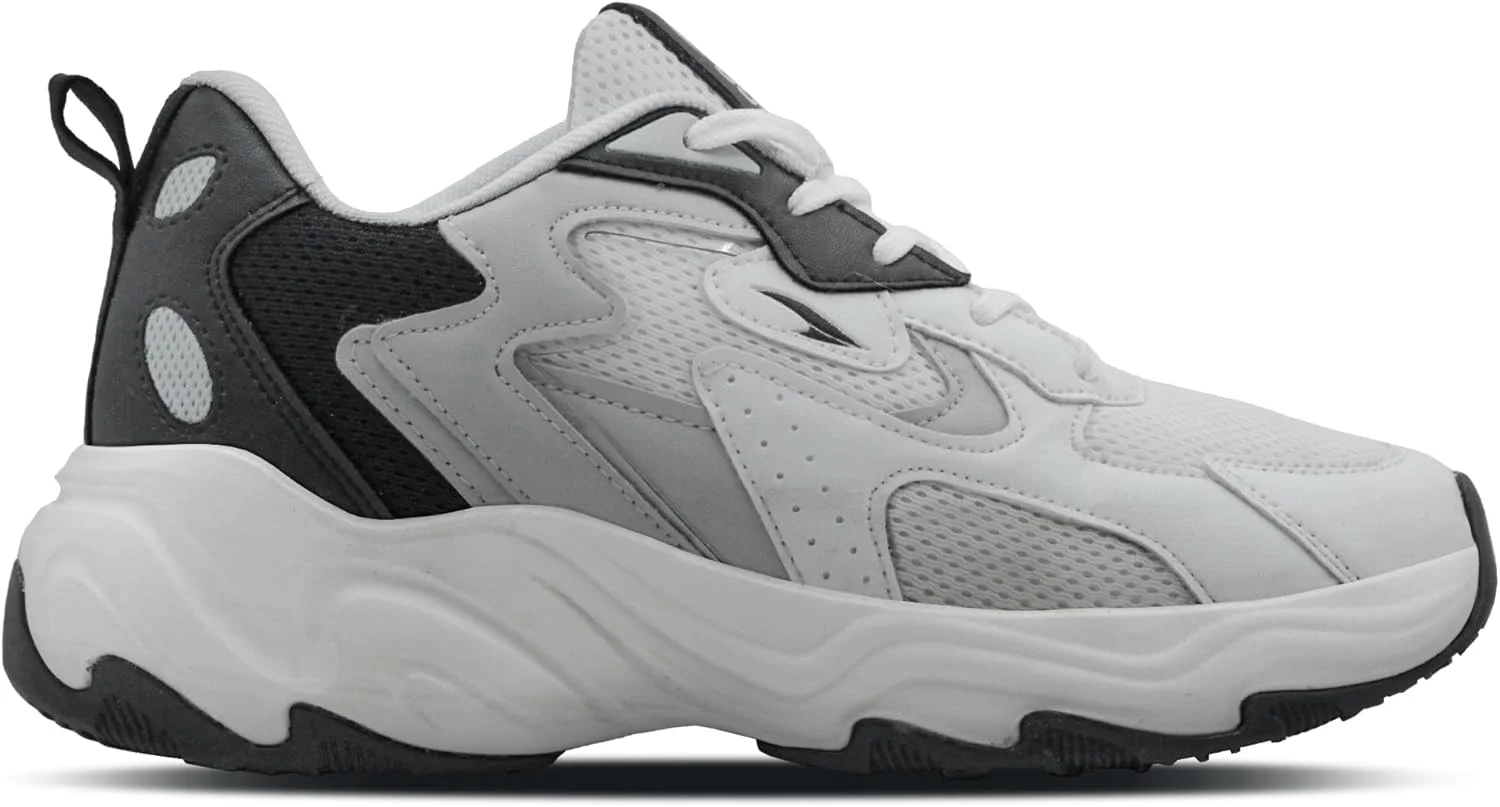 کفش های دویدن و استفاده روزمره مردانه ASIAN مدل DOMINATOR-03 با بند، کفش های سبک و راحت با رویه پارچه ای و زیره فیلون برای مردان و پسران برای ورزش و باشگاه