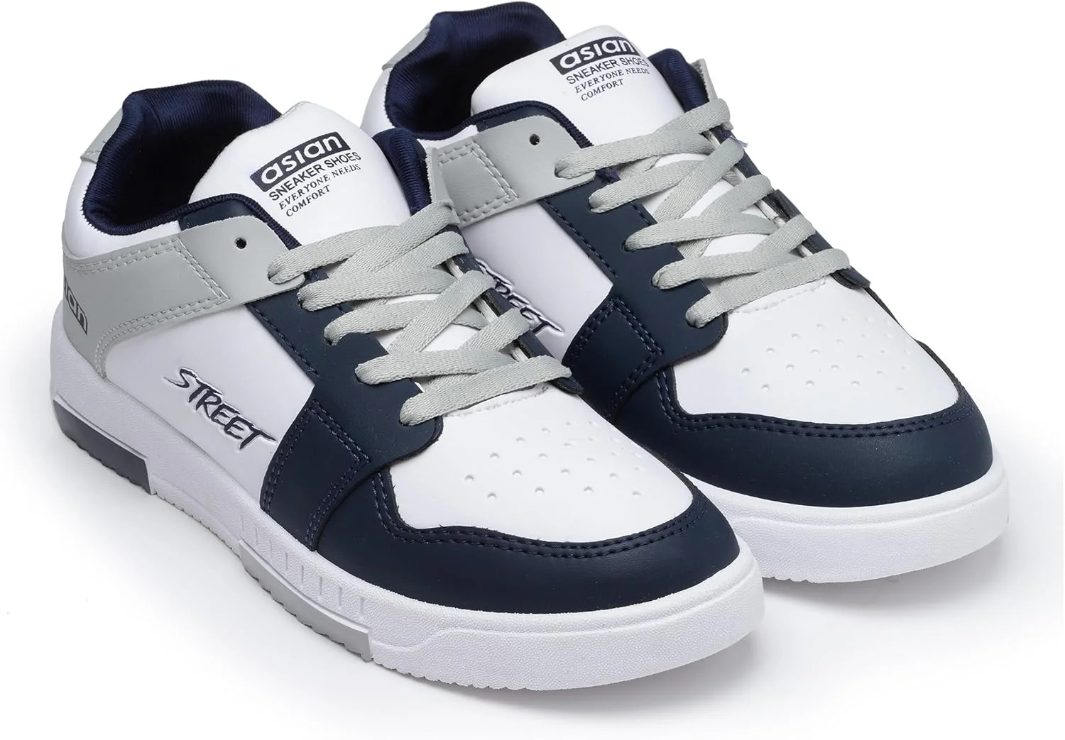 کفش کتانی روزمره مردانه ASIAN TARZAN-04 با رویه مصنوعی، کفش های سبک وزن بند دار برای مردان و پسران