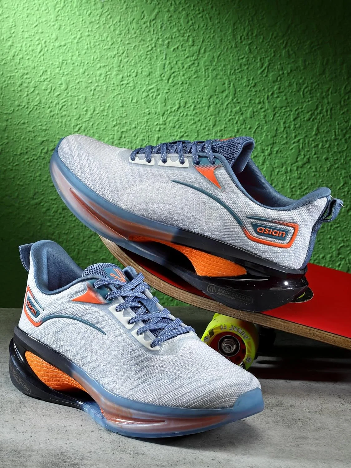 کفش ورزشی مردانه ASIAN مدل SUPERSTAR-01 با بالشتک عالی، کفی مموری فوم، کفش کتانی غیر رسمی برای مردان و پسران