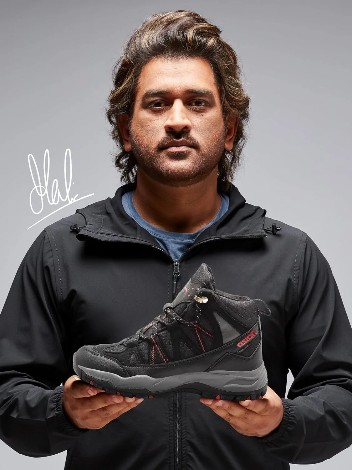 کفش ورزشی مردانه ASIAN مدل Everest-21 مناسب ترکینگ، هایکینگ و پیاده روی، ساق بلند، زیره لاستیکی و کفی مموری فوم، بند دار، مناسب آقایان و پسران