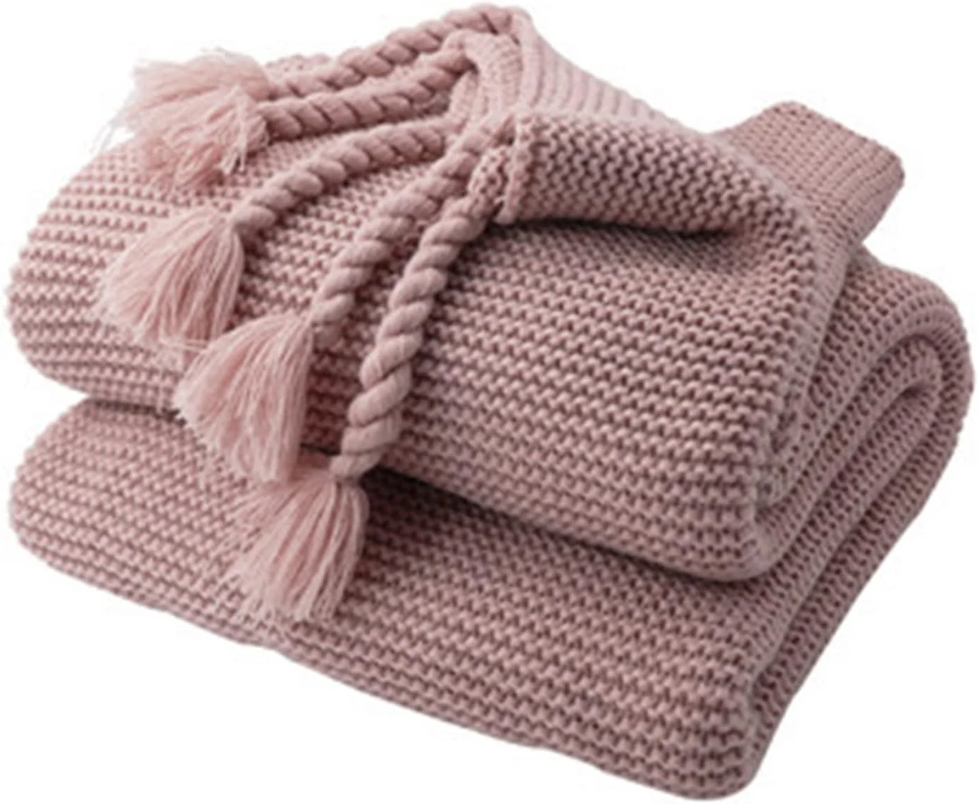 پتو پشمی منگوله دار ZKSKOX، پتو بافتنی توپی، پتو پشمی، پتو مبل، پتوهای پرتابی زمستانی فوق العاده گرم و نرم برای چرت زدن در دفتر، روتختی تهویه مطبوع پتو پشمی منگوله دار ZKSKOX، پتو بافتنی توپی، پتو پشمی، پتو مبل، پتوهای پرتابی زمستانی فوق العاده گرم و نرم برای چرت زدن در دفتر، روتختی تهویه مطبوع