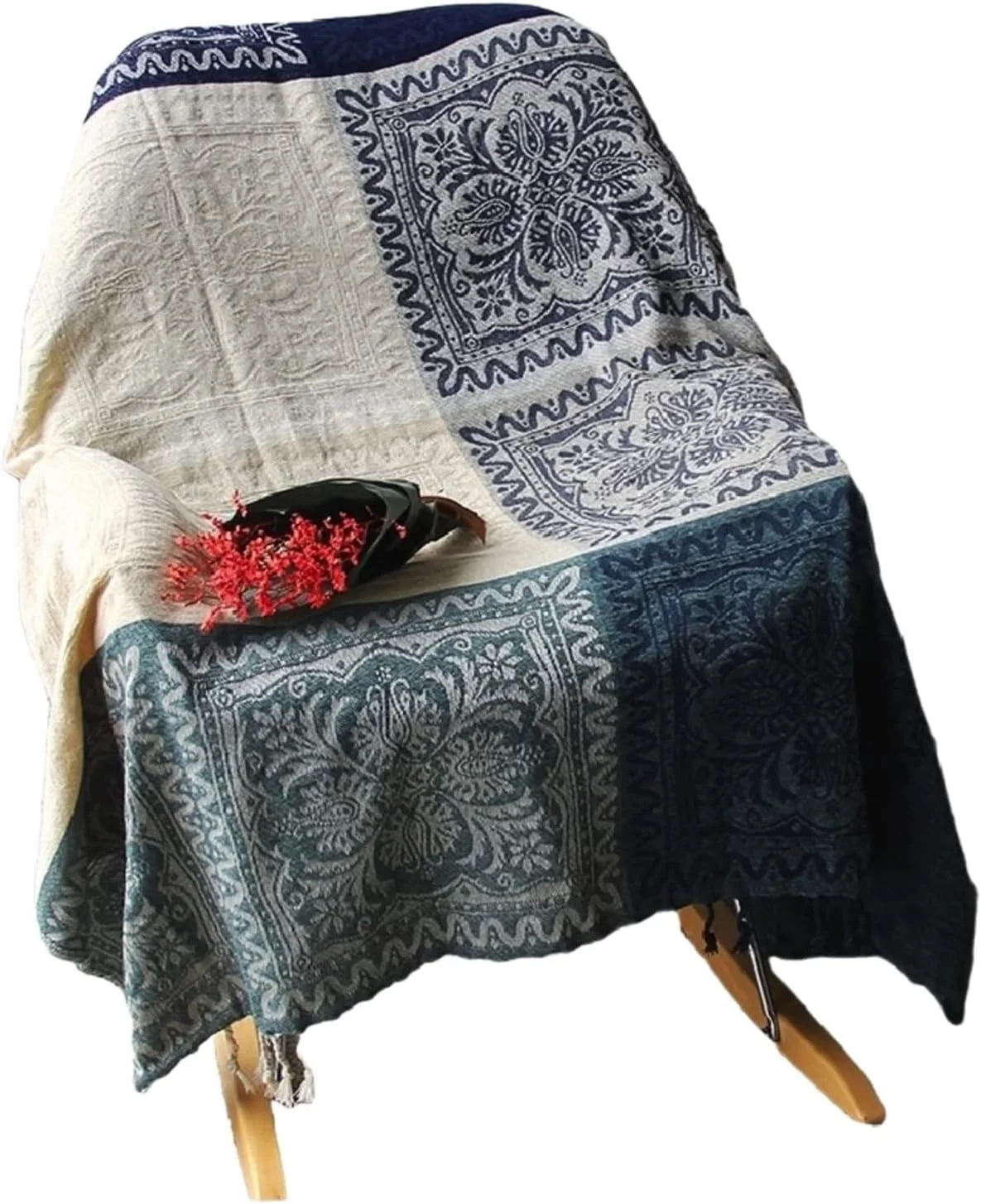 پتو مخمل خواب دار ZKSKOX، پارچه مبل شهری، حوله تزئینی، پتوی چهارخانه تکه دوزی، روکش سنگین مبل، روتختی (220x260 سانتی متر) پتو مخمل خواب دار ZKSKOX، پارچه مبل شهری، حوله تزئینی، پتوی چهارخانه تکه دوزی، روکش سنگین مبل، روتختی (220x260 سانتی متر)