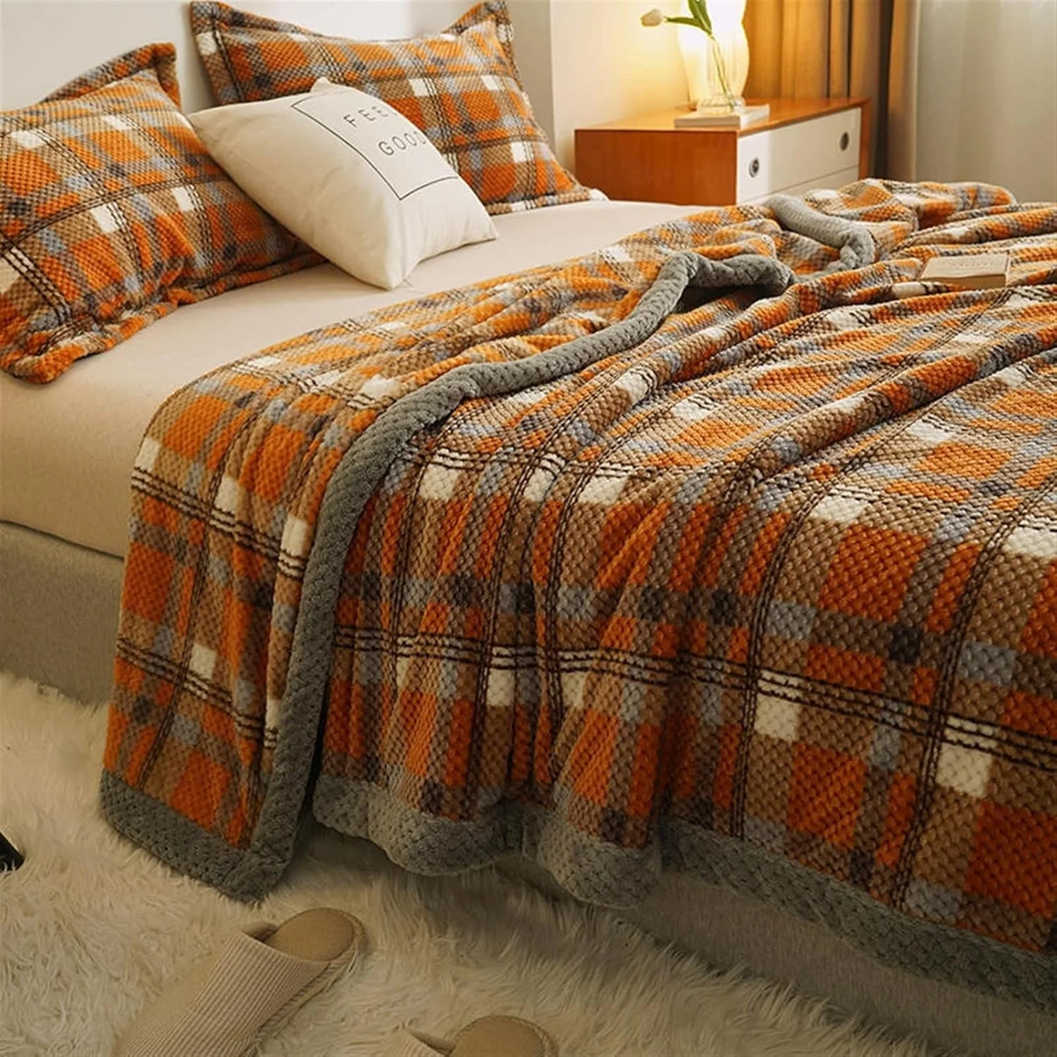 پتو مخمل خواب دار ZKSKOX، پتوی فوق العاده ضخیم برای زمستان، پتوی گرم و نرم ضخیم برای تخت، طرح های مختلف پتو مخمل خواب دار ZKSKOX، پتوی فوق العاده ضخیم برای زمستان، پتوی گرم و نرم ضخیم برای تخت، طرح های مختلف