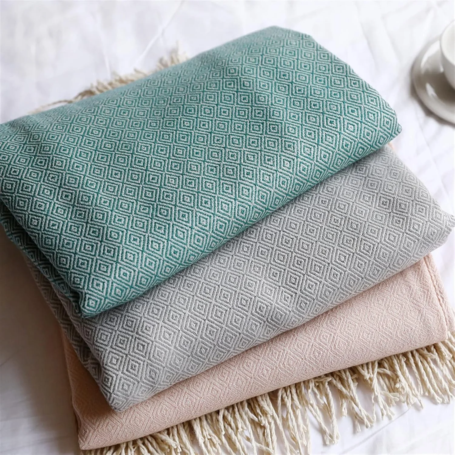 پتو مخمل خواب دار ZKSKOX طرح شهری، مناسب برای تزئین مبل و تخت خواب، بافت کشمیر گونه و بسیار نرم پتو مخمل خواب دار ZKSKOX طرح شهری، مناسب برای تزئین مبل و تخت خواب، بافت کشمیر گونه و بسیار نرم