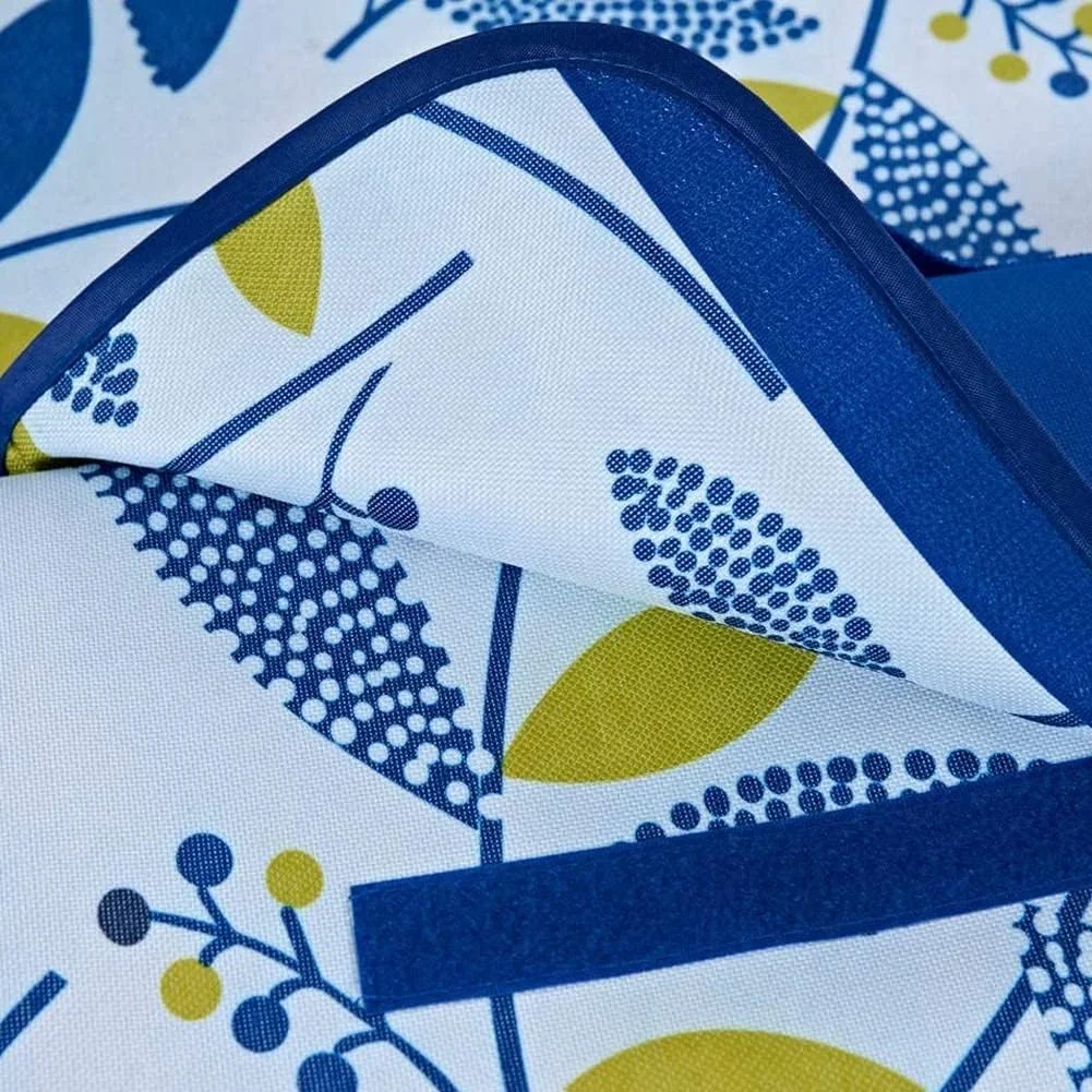 زیرانداز پیک نیک ضد آب ZJCQA، زیرانداز بزرگ ساحلی تاشو و ضد شن و ماسه برای مهمانی کمپینگ در فضای باز خانوادگی، زیرانداز مسافرتی قابل حمل برای پیاده روی و تفریح در چمن، 145 * 180 سانتی متر