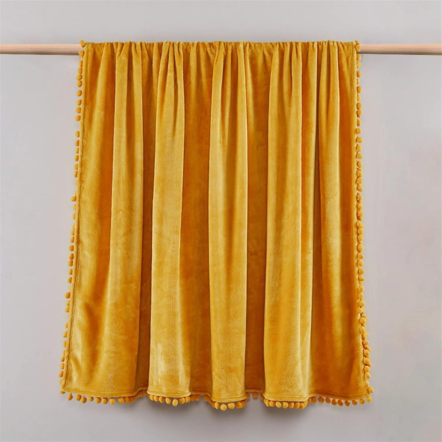 پتو مخمل خواب دار ZKSKOX، پتوی رنگ ثابت، پتوی تزئینی ساده برای منزل، پتوی نرم برای تخت با توپ، روکش مبل، پتوی چرت زدن پاییزی زمستانی پتو مخمل خواب دار ZKSKOX، پتوی رنگ ثابت، پتوی تزئینی ساده برای منزل، پتوی نرم برای تخت با توپ، روکش مبل، پتوی چرت زدن پاییزی زمستانی