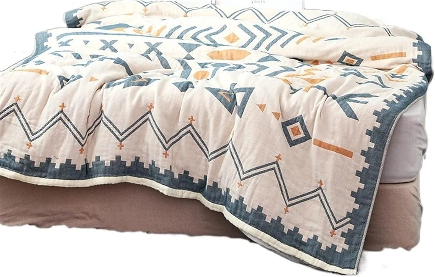 پتو مخمل خواب دار ZKSKOX، پتو پنبه ای برای تخت، پتو ضخیم حوله ای، لحاف بزرگسال، روکش تهویه مطبوع، پتو نرم برای استراحت ناهار و مبل پتو مخمل خواب دار ZKSKOX، پتو پنبه ای برای تخت، پتو ضخیم حوله ای، لحاف بزرگسال، روکش تهویه مطبوع، پتو نرم برای استراحت ناهار و مبل