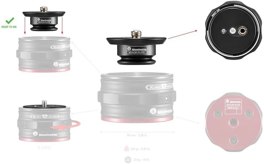 سیستم صفحه رهاسازی سریع Manfrotto MOVE، لوازم جانبی برای سه پایه، تثبیت کننده دوربین، کنترل حرکت، تجهیزات عکاسی و فیلمبرداری، برای کاربران CSC و پویا سیستم صفحه رهاسازی سریع Manfrotto MOVE، لوازم جانبی برای سه پایه، تثبیت کننده دوربین، کنترل حرکت، تجهیزات عکاسی و فیلمبرداری، برای کاربران CSC و پویا