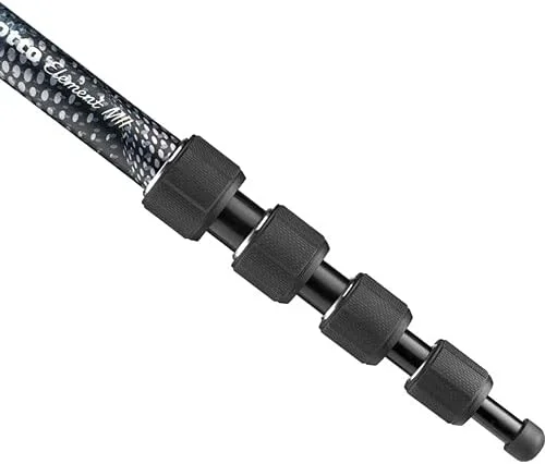 تک پایه 5 قسمتی Manfrotto Element MII (مشکی) - هد گردان تک پایه Manfrotto 234RC – همراه با یک صفحه رهاسازی سریع جایگزین ZAYKiR تک پایه 5 قسمتی Manfrotto Element MII (مشکی) - هد گردان تک پایه Manfrotto 234RC – همراه با یک صفحه رهاسازی سریع جایگزین ZAYKiR