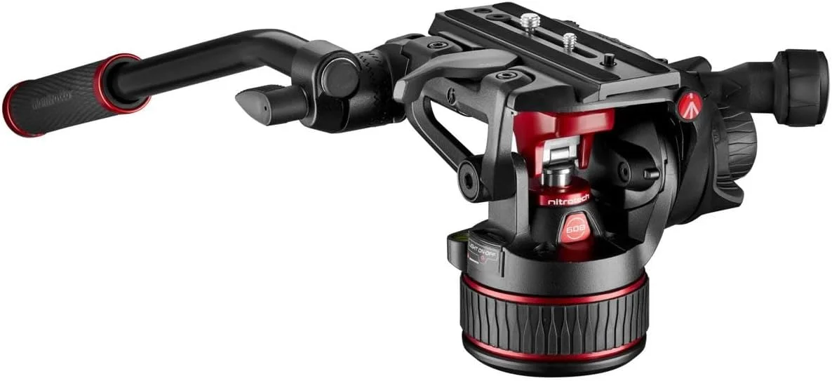 هد فیلمبرداری مایع Manfrotto Nitrotech برای دوربین های DSLR، بدون آینه، فیلمبرداری و سینمایی - سیستم تعادل مداوم 0-8 کیلوگرم - سیستم درگ مایع متغیر مداوم - ظرفیت باربری 8 کیلوگرم - MVH608AHUS هد فیلمبرداری مایع Manfrotto Nitrotech برای دوربین های DSLR، بدون آینه، فیلمبرداری و سینمایی - سیستم تعادل مداوم 0-8 کیلوگرم - سیستم درگ مایع متغیر مداوم - ظرفیت باربری 8 کیلوگرم - MVH608AHUS