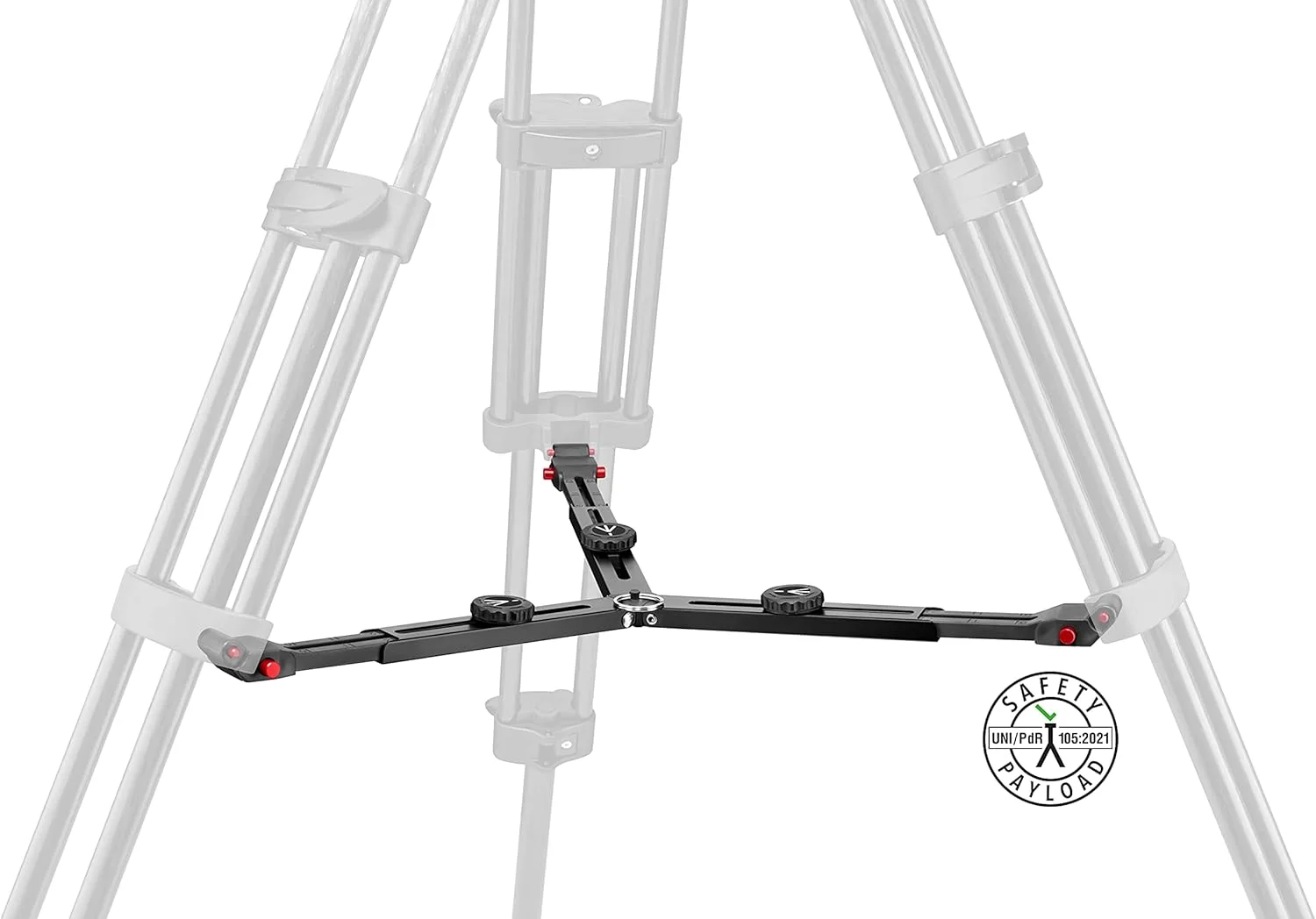سه پایه فیلمبرداری کربنی دوقلو Manfrotto با اسپریدر میانی و کاسه 75 میلیمتری/100 میلیمتری برای هد های ویدیویی MVTTWINMC سه پایه فیلمبرداری کربنی دوقلو Manfrotto با اسپریدر میانی و کاسه 75 میلیمتری/100 میلیمتری برای هد های ویدیویی MVTTWINMC