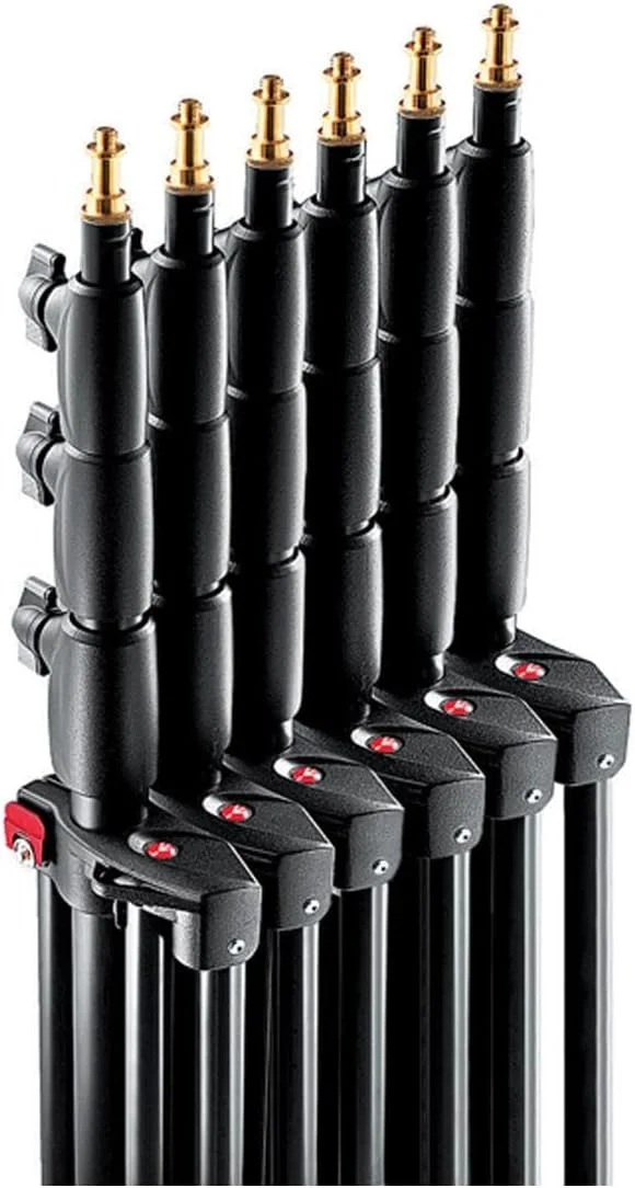سه پایه Manfrotto 1004BAC-3 - 3 کیلوگرم، آلومینیوم، مشکی سه پایه Manfrotto 1004BAC-3 - 3 کیلوگرم، آلومینیوم، مشکی