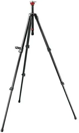 سه پایه آلومینیومی Manfrotto 755XB MDEVE با تراز کروی 50 میلی‌متری داخلی، مشکی