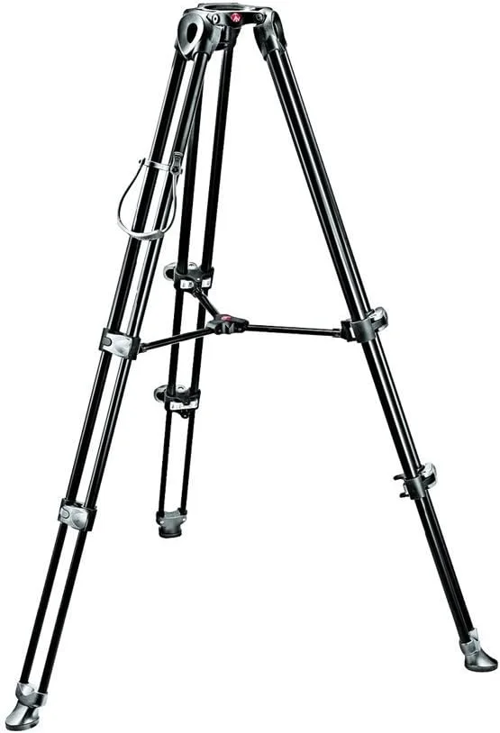 سه پایه فیلمبرداری دو پایه Manfrotto MVT502AM مناسب تلسکوپ، مشکی