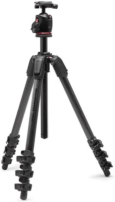 کیت سه پایه دوربین فیبر کربنی 4 قسمتی Manfrotto 055XPRO AS با هد توپی XPRO و ستون 90 درجه، حداکثر بار 15 کیلوگرم، صفحه Arca-Swiss برای پایه عکس DSLR / Mirrorless کیت سه پایه دوربین فیبر کربنی 4 قسمتی Manfrotto 055XPRO AS با هد توپی XPRO و ستون 90 درجه، حداکثر بار 15 کیلوگرم، صفحه Arca-Swiss برای پایه عکس DSLR / Mirrorless