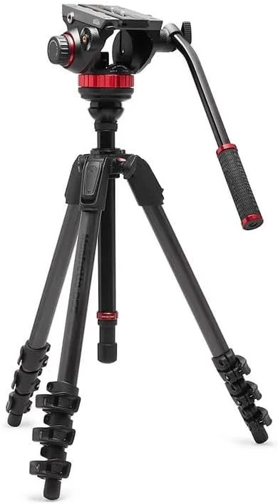 سه پایه فیلمبرداری Manfrotto 055 به همراه هد سیال ویدیویی 502، فیبر کربنی، سیستم سه پایه سنگین حرفه ای، با ستون تراز، قفل اهرمی، پایه سه پایه دوربین، برای دوربین های DSLR/Mirrorless، دوربین های فیلمبرداری سه پایه فیلمبرداری Manfrotto 055 به همراه هد سیال ویدیویی 502، فیبر کربنی، سیستم سه پایه سنگین حرفه ای، با ستون تراز، قفل اهرمی، پایه سه پایه دوربین، برای دوربین های DSLR/Mirrorless، دوربین های فیلمبرداری