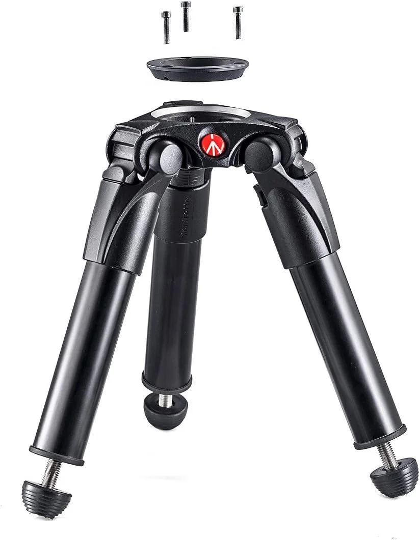 سه پایه ویدیویی آلومینیومی Manfrotto MVT535HH Hi-Hat 535 با نیم کاسه 75 میلی متری به همراه آداپتور برای 60 میلی متر سه پایه ویدیویی آلومینیومی Manfrotto MVT535HH Hi-Hat 535 با نیم کاسه 75 میلی متری به همراه آداپتور برای 60 میلی متر