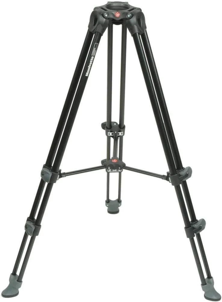 سه پایه فیلمبرداری Manfrotto MVT502AM با پایه های دوتایی تلسکوپی (مشکی)