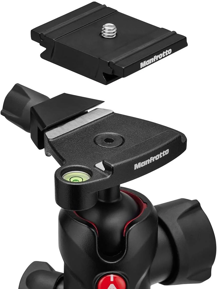 کیت سه پایه مسافرتی آلومینیومی 4 قسمتی Manfrotto Befree Advanced AS Twist با هد توپی مرکزی 494، مشکی کیت سه پایه مسافرتی آلومینیومی 4 قسمتی Manfrotto Befree Advanced AS Twist با هد توپی مرکزی 494، مشکی