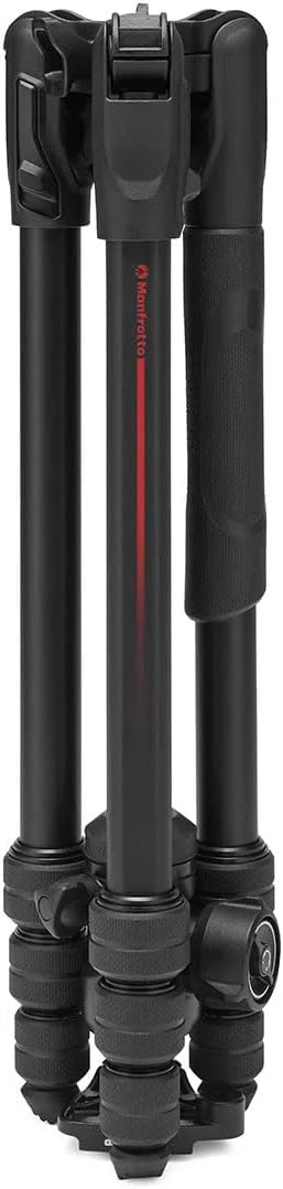 کیت سه پایه مسافرتی آلومینیومی 4 قسمتی Manfrotto Befree Advanced AS Twist با هد توپی مرکزی 494، مشکی کیت سه پایه مسافرتی آلومینیومی 4 قسمتی Manfrotto Befree Advanced AS Twist با هد توپی مرکزی 494، مشکی