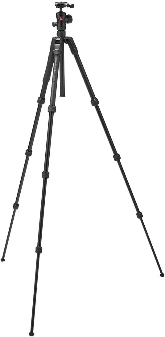 کیت سه پایه مسافرتی آلومینیومی 4 قسمتی Manfrotto Befree Advanced AS Twist با هد توپی مرکزی 494، مشکی کیت سه پایه مسافرتی آلومینیومی 4 قسمتی Manfrotto Befree Advanced AS Twist با هد توپی مرکزی 494، مشکی