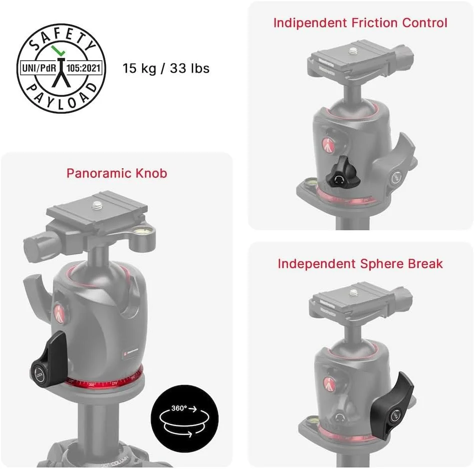 سه پایه دوربین آلومینیومی 3 قسمتی Manfrotto 055XPRO AS با هد توپی XPRO، ستون 90 درجه، تحمل وزن تا 15 کیلوگرم، صفحه Arca-Swiss، برای دوربین های DSLR/Mirrorless، پایه عکس سه پایه دوربین آلومینیومی 3 قسمتی Manfrotto 055XPRO AS با هد توپی XPRO، ستون 90 درجه، تحمل وزن تا 15 کیلوگرم، صفحه Arca-Swiss، برای دوربین های DSLR/Mirrorless، پایه عکس